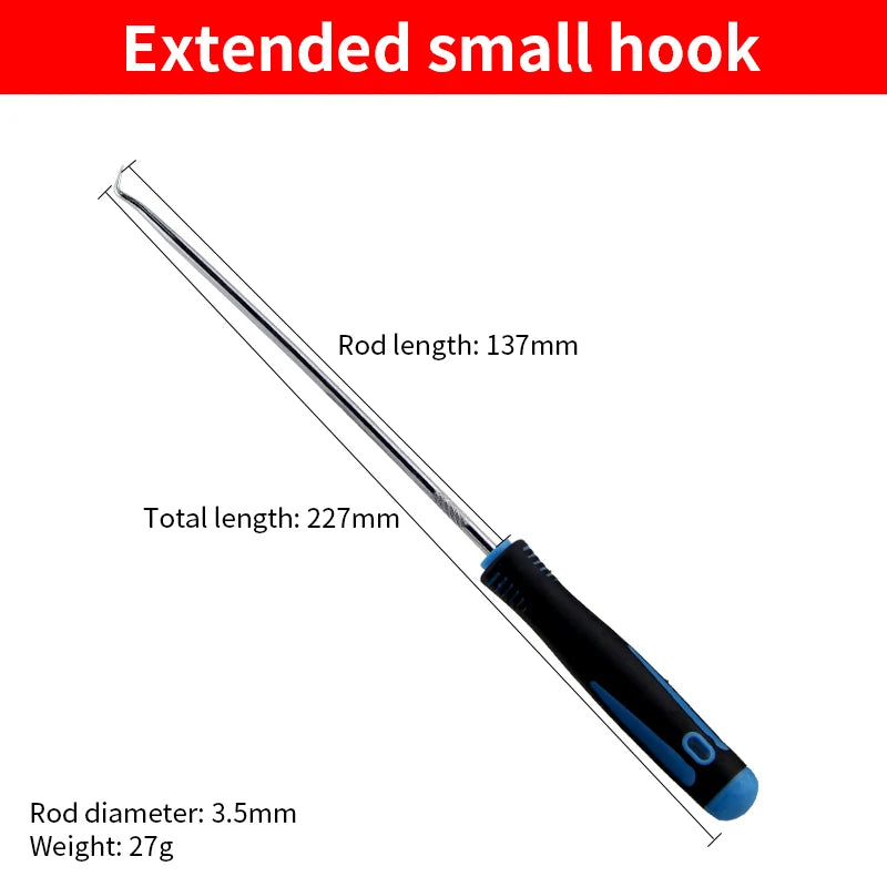 Chrome Vanadium Oil Seal Hook Set 4-Piece Auto Repair Tool